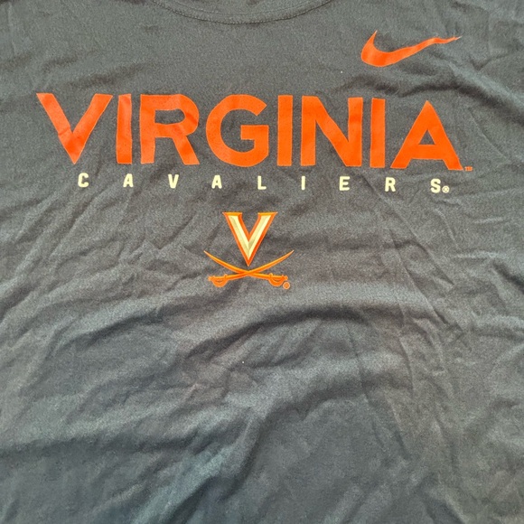 University of Virginia Cavaliers Blue Nike Graphic T-Shirt Adult XL NWT - Picture 2 of 3